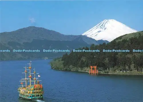 D267062 Japan Hakone Stadt Fuji Hakone Izu Nationalpark Hakone See Ashino ko an