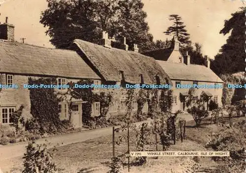 D265581 Isle of Wight Calbourne Winkle Street Photochrom 1959