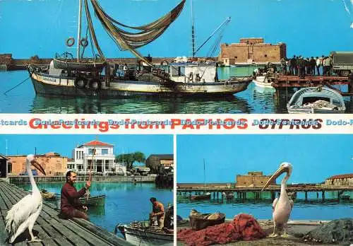 D267114 Grüße aus Paphos Cyprus Mona Ltd Multi View 1979