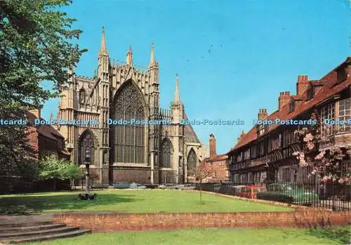 D267119 York Minster the East End begann um 1361 von John Thoresby Erzbischof von Yo