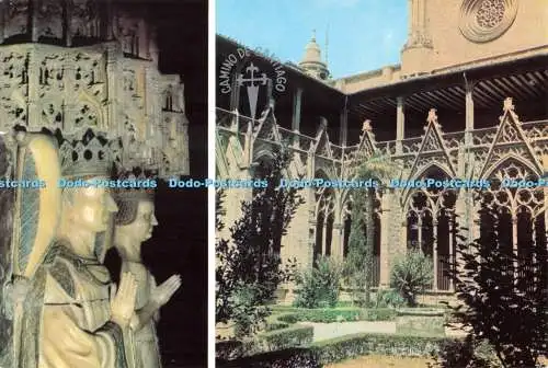 D267130 Kreuzgang von Pamplona und Innenseite der Kathedrale Vaguero Mehrfachansicht