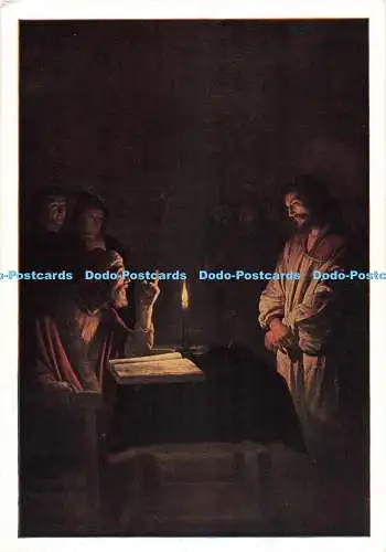 D270388 National Gallery Christ Before the High Priest Honthorst Henry Stone