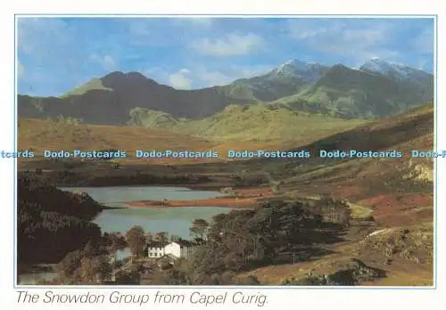 D267137 Die Snowdon-Gruppe von Capel Curig Gwynedd John Hinde Ltd J Arthur Dixon