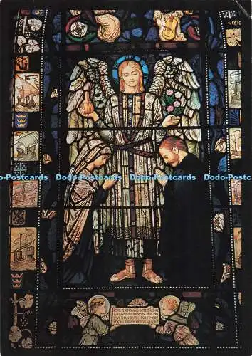 D270391 Lord und Lady Nunburnholme Detail ihres Gedenkfensters