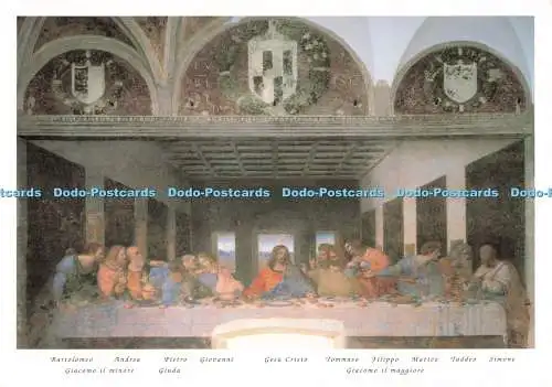 D265633 Milano Das letzte Abendmahl Il Cenacolo Basilica S maria delle Grazie Scrocch