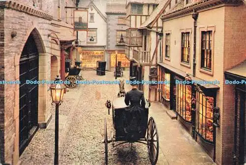 D267163 York Castle Museum Kopfsteinpflasterstraße bekannt als Kirkgate J Arthur Dixon Ltd 1