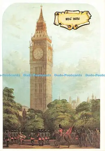 D272288 Big Ben Old English Series Photo Precision Colourmaster International
