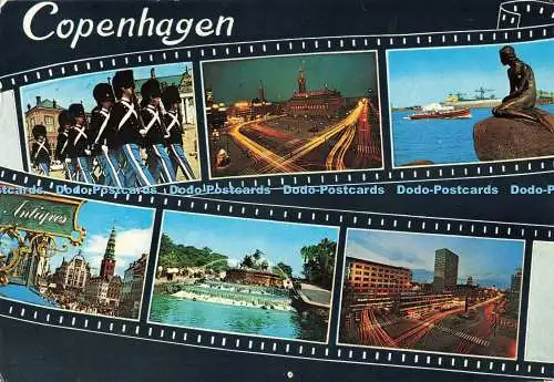 D265660 Copenhagen Top Card from Gronlund Publishers Multi View 1975