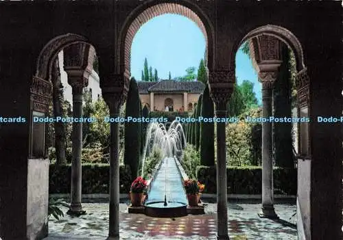 D265665 Granada Generalife The Acequia Patio Pan American Store