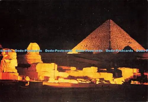 D265666 Gizeh Sound und Licht an den Pyramiden von Gizeh M G El Amal El Gaded