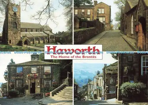 D265672 Haworth The Home of te Brontes Yorkshire Main Street Church Street J Sal