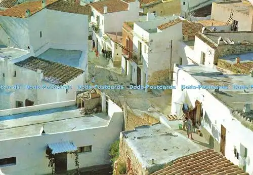 D265673 Espana Baleares Ibiza Typical Street Exclusivas Casa Figueretas 1967