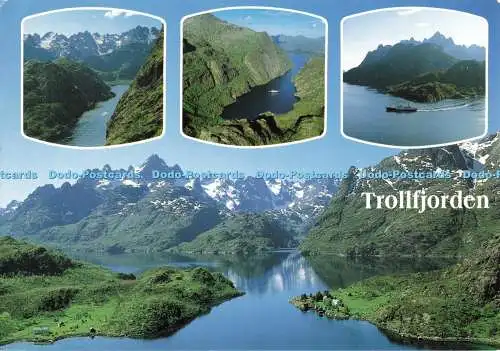D267185 Trollfjord Norwegen TO FOTO A S 1990