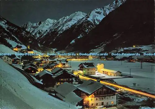 D265678 Winternacht in Sölden Werner Lohmann