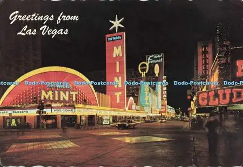 D265684 Grüße aus der Las Vegas Fremont Street spektakulärer Spaß und Action rundum