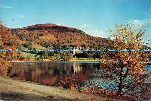 D270450 Perthshire Loch Achray and the Trossachs Hotel J Arthur Dixon 1972