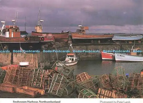 D267199 Northumberland Seahouses Hafen St Oswald Hospiz Peter Lamb