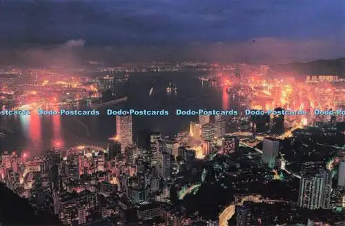 D265692 Hongkong bei Nacht