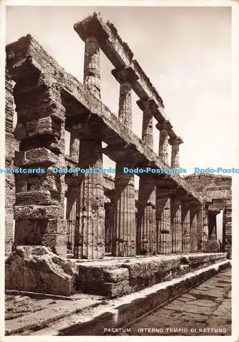 D272347 Paestum Interno Tempio di Nettuno G Criscuolo Di A Campassi Fotocelere R