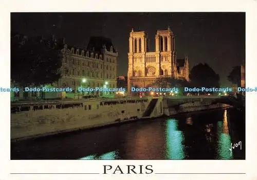 D265720 Paris Notre Dame et le Quai des Orfevres Yvon 1992
