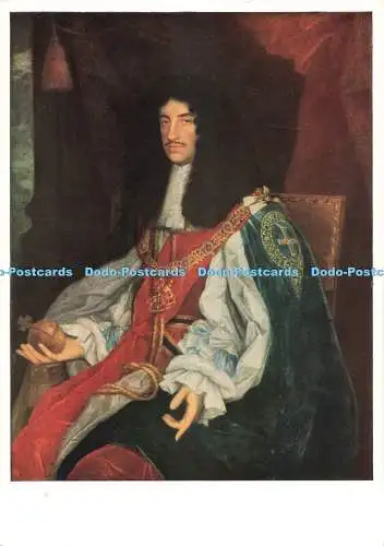 D272352 National Portrait Gallery King Charles II John Michael Wright H M Statio