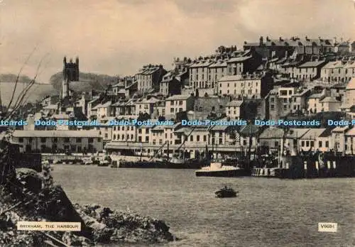 D270489 Brixham The Harbour Photochrom
