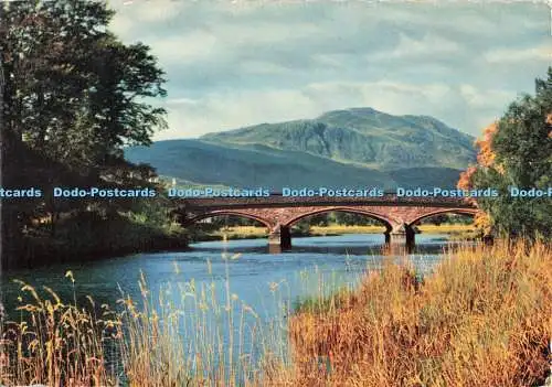 D270495 Perthshire Bridge Over The Teith Valentine Scots Bildserie