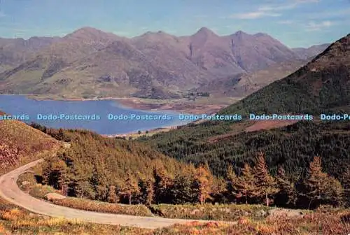 D265733 Wester Ross Die fünf Schwestern von Kintail und Loch Duich J Arthur Dixon Lt