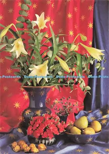 D272380 Tischvase mit Blumen Frau und Zuhause Carolyn Bailey Mary Rose Loyd