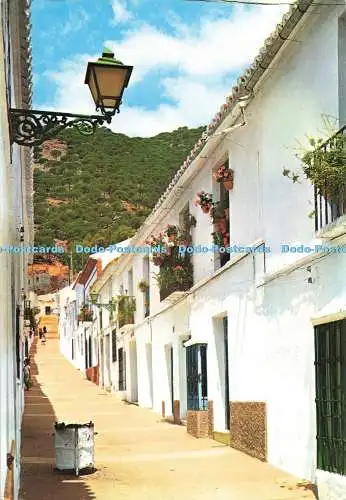 D272386 Mijas Malaga Typische Straße Costa del Sol