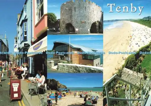 D270530 Tenby The Beach Eden Multi View