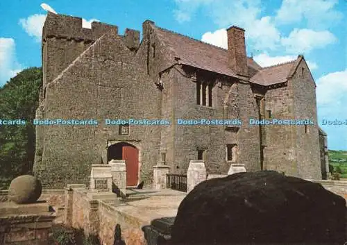 D270532 Wales Penhow Castle Gwent Norman Border Castle J Arthur Dixon Stephen We