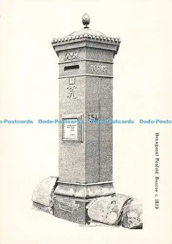 D26567 Buxton Hexagon Penfold um 1879 Erstdruck