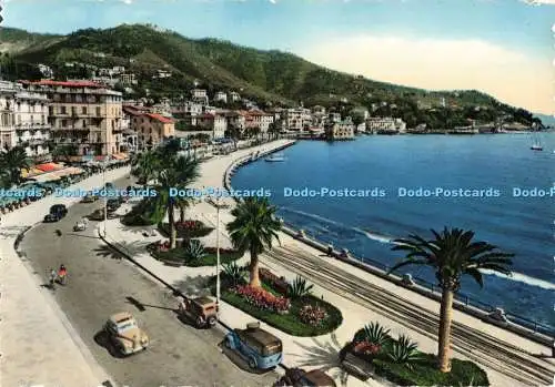 D267325 Rapallo Die Promenade am Meer Stab Grafico Cesare Capello