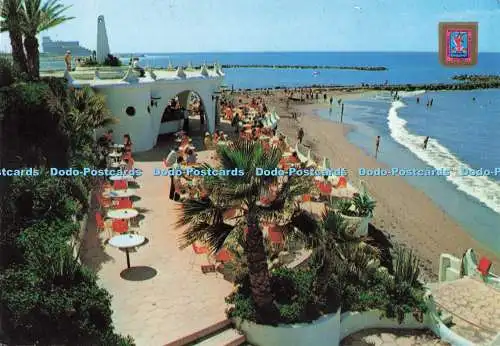 D267328 Teneriffa Playa de las Americas Teildetail Strand Fisa I G Escu