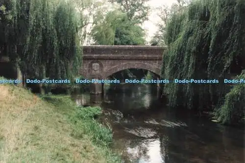 D270603 Cavendish Essex Suffolk Grenze Brücke über River Stour GDG Marketing Pho