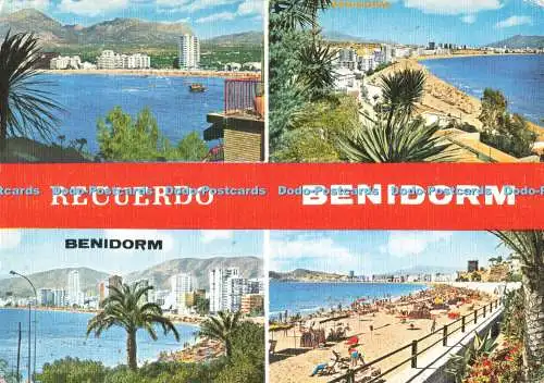 D267351 Recuerdo Benidorm Espana Rueck Multi View