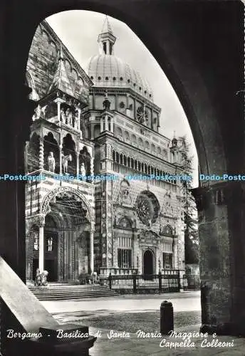 D272481 Bergamo Basilica di Santa Maria Maggiore e Cappella Colleoni C I P RP