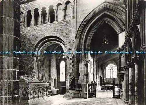 D265872 Chester Cathedral Cheshire Norman Arch and North Choir Aisle Gordon Fras