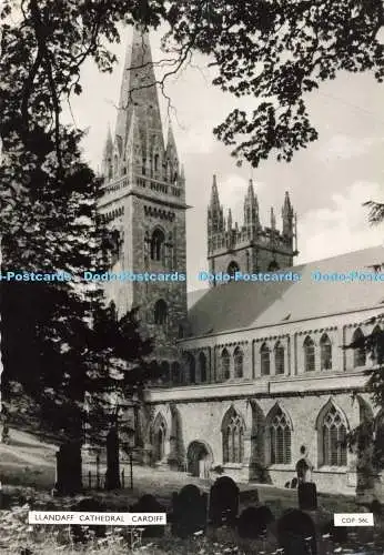 D272500 Cardiff Llandaff Cathedral Raphael Tuck RP