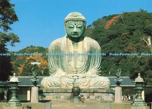 D265879 Kamakura Daibutsu Japan Kamakura Stadt Die Bronzestatue des Daibutsu wurde