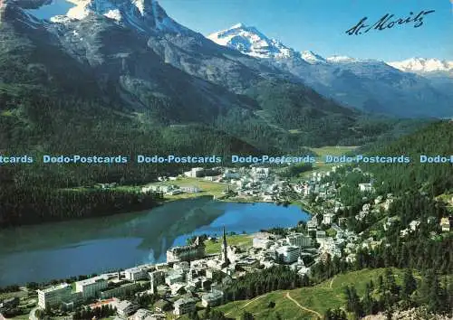 D270653 St Moritz Dorf und Bad Hans Steiner