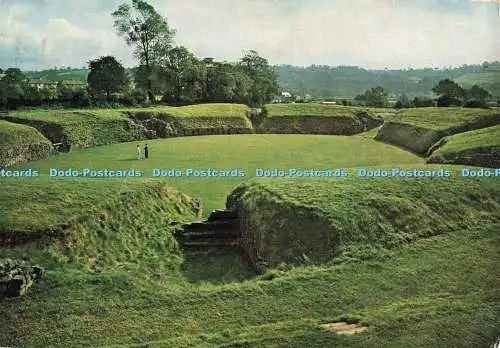 D270654 Monmouthshire Caerleon Amphitheater From The West W S Cowell Crown 1971