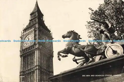 D267424 London Big Ben and Boadicea Statue Lansdowne Publishing Co LL Series Ltd