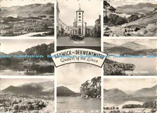 D267430 Keswick auf Derwentwater Königin der Seen Moot Hall Keswick von Latrig