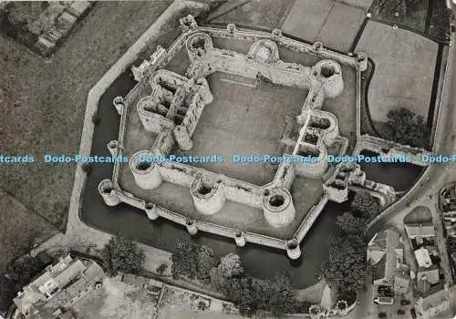D267432 Beaumaris Castle Anglesey Air View Crown