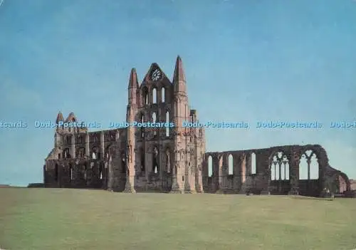 D272564 Yorkshire Whitby Abbey Blick von North West Campfield Press Crown
