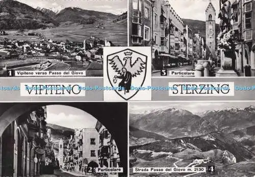 D272622 Sterzing Sterzing Particolare Strada Passo del Giovo m 2130 Sciliaria Sc
