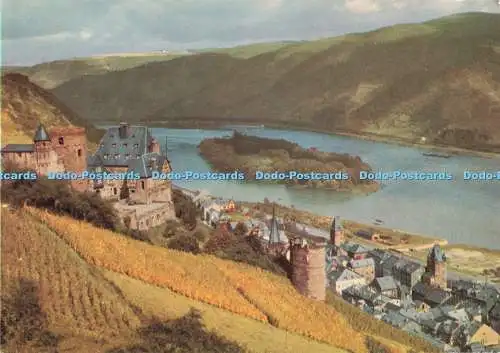 D270755 Bacharach am Rhein Burg Stahleck Maurer Gallier