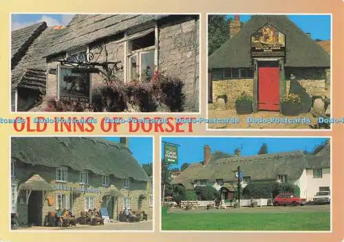 D272628 Old Inns of Dorset Corfe Castle The Fox Inn The Smith Arms Godmanstone J